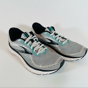 Brooks Womens Glycerin 18 1203171B085 Gray Running Shoes Sneakers Size 8.5 B
